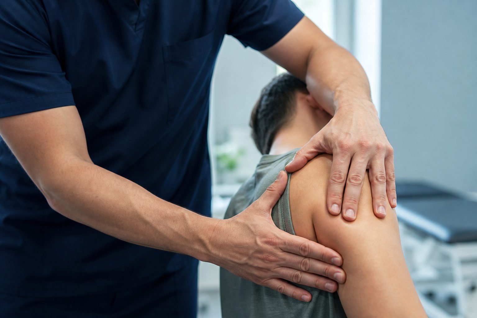 Manuelle Therapie an der Schulter